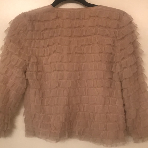 Blush Ruffle Jacket - Picture 3 of 3